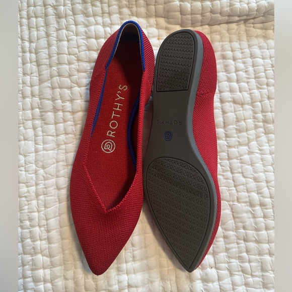 Rothy’s The Point (original) 7 in Chili Red - Picture 3 of 5